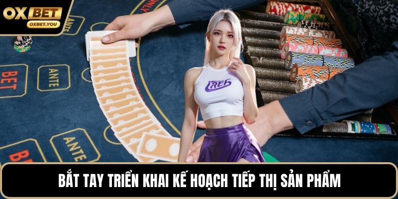 Bắt tay triển khai kế hoạch tiếp thị sản phẩm